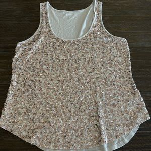 Express Sparkly Tank Top